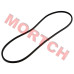 Genuine CFMoto CVT cover gasket (part 0GSV-013104-3000). Fits CForce 400/450/500/520/550 ATV models. High-temperature resistant seal for CVT housing, prevents oil leaks and moisture ingress during CVT service.