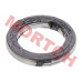 High-quality 27mm exhaust pipe gasket for GY6 250cc, CF250, and Honda Helix 250cc engines. Fits most scooters, ATVs, and buggies with Chinese GY6 172mm engines. Inner diameter 26mm, outer diameter 38mm, thickness 4.3mm. Model MICF250-5088.