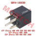 CFMoto Auxiliary Relay 5BY4-150330 | 4-Pin for CForce EV110 450 550 CF400 CF550 ATV | OEM