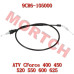 Throttle Cable - Model MICF9CR6-105000 CFMoto Throttle Cable 9CR6-105000 for CForce 400 450 500 520 550 600 625 ATV