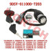 Lock Kit - Model MICF9DSV-011000-7203 CFMoto Lock Kit 9DSV-011000-7200 | 2-Pin Security Lock Set for CForce 450L 520 550 600 625 ATV | OEM Replacement Part