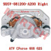 Front Brake Caliper, RH - Model MICF9DSV-081200-A200 CFMoto Right Front Brake Caliper 9DSV-081200-A200 | CForce 600 625 ATV Parts