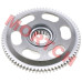 OEM CFMoto Driven Gear Assembly for Starter (0GS0-0910A0). Specifications: 33mm main shaft diameter, 151mm outer gear diameter, 73 teeth. Compatible with CForce 625 Touring 191S and CF600ATR-2L ATV models.