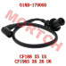 CFMoto ignition cable, 018B-179000, MICF018B-179000, high voltage cable, spark plug wire, X5 parts, X6 parts, CF500-5B parts, CF500-5C parts, CF600 parts, CF625 parts, ignition coil wire, ATV ignition, 196S-B engine, CF188-B engine, UForce U6
