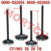 CFMoto Inlet/Exhaust Valve Set 0600-02200A | 196S-B 196S-C Engine Valves for X6 U6 Z6