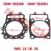 CFMoto Cylinder Gasket Set 0600-6070A - X6 UForce U6 Z6 196S Engine