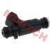 OEM 4-hole fuel injector (Part 018B-171000, Bosch 0280156319) for CFMoto engines. Designed for CF500 X5 (CF188), CF600 X6 (196S-B/C), CF625, UForce U5/U6, ZForce Z6 models. ECU-controlled precision fuel injection. Includes installation guidelines and O-ri