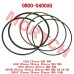Piston Ring Set - Model MICF0800-0400A0 Piston Ring Set 0800-0400A0 for 191Q/R & 2V91W/Y Engines | Motorcycle Engine Parts