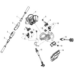 CFMoto CF800 Throttle Body - Model MICF0800-173000-5000