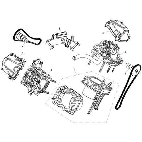 Intake Manifold Assy - Model MICF0800-025000