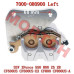 Left Caliper, Front Brake, Sintered - Model MICF7000-080900 CFMoto CF550 CF625 CF800 SSV Left Caliper, Front Brake, Sintered 7000-080900