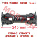 Front Drive Shaft - Model MICF7020-290100-00001 CFMoto CForce 800 X8 Front Drive Shaft 7020-290100-00001 | OEM Quality ATV Replacement Part