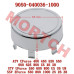 CFMoto Aluminum Rim Deco Cap 9050-040036-1000 60/65mm | X5 X6 X8 CForce ZForce UForce Parts