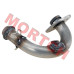 Genuine CFMoto muffler rear exhaust pipe (part 7000-021300-00001). Fits ZForce 800EX, ZForce 800 Trail, and ZForce Z8-EX 2012-2022. Heat-resistant rear header pipe for exhaust system.