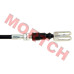 Rear Brake Cable - Model MICF7020-080230 Genuine CFMoto rear brake cable (Part# 7020-080230) for X8 CF800-2 (2011-2019) and CForce 800 (2016) ATV models. High-quality OEM replacement brake cable for reliable braking performance.