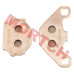 OEM sintered rear brake pad (7030-0855A0) for CFMoto UTV. Dual pad sizes: 85.2x41.5x8mm and 55.6x37.6x10mm. Compatible with UForce 550/800, CF500UU, CF800-3, CF800UU-A. Premium sintered brake pad for superior stopping power.