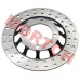 Genuine CFMoto front brake disc (Part# 9030-080001). 220mm outer diameter, 4mm thick, 4 holes. Compatible with Z6, ZForce 500/550/800, UForce 500/U6 models (2010-2022). OEM replacement rotor for SSVs, ATVs and UTVs.