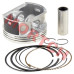 Complete piston assembly compatible with 191Q/R and 2V91W engines. Full kit with piston, rings, pin, and circlip for reliable performance in motorcycles and ATVs.