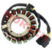 Premium 18-pole magneto stator coil with 130cm long cable for CFMoto 2V91W engines. Compatible with CForce 800, UForce 800, U8 800, X8 800. OEM part number: 0800-032000. 114mm diameter, 3-pin plug.
