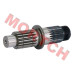 OEM CFMoto drive bevel gear shaft for CF800 2V91W engines. Part 0800-062101, 18T/24T gears. Fits X8, CForce 800, ZForce 800EX, UForce 800 ATV/UTV/SSV. Precision specifications 17/25/35/25/22/103mm.
