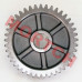 High-quality CFMoto output driven gear for 2V91W and 2V91Y engines. Part 0800-062102, 18T/41T, 119mm diameter. Fits CF800/CF1000 X8, CForce, ZForce, UForce models. Universal compatibility across ATV, UTV, and SSV applications.