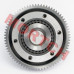 Complete overriding clutch assembly with 73-tooth driven gear for CFMoto CF800 and CF1000 2V91W/2V91Y engines. Fits CForce 800/850/1000, ZForce 800/950/1000, UForce 800/1000. 38.8mm shaft, 150mm outer diameter.