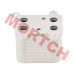 Oil Cooler Assy - Model MICF0JWV-071300-3000 Premium oil cooler assembly for CF Moto ATVs and UTVs. OEM part number 0JWV-071300-3000. Compatible with CForce 1000/850/800 TOURING, OVERLAND, MV models and UForce 800 XL. Ensures optimal engine temperature control and performance.