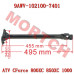 CFMoto CForce 800XC 850XC 1000 EPS Steering Stem Assembly | OEM 9AWV-102100-7400 7401