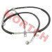 Genuine CFMoto Front Brake Hose Assembly 9AWV-080150-9001. Fits 2024-2026 CForce 1000 X10, X10 Overland, MUD, and CForce 850 X8 Touring (CF1000ATR-2/CF1000ATR-3/CF800ATR-5/CF800AU-3). OEM front brake line for ATV. Direct replacement.