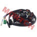 GY6 stator, 8 pole stator, 8 coil stator, magneto stator, 125cc stator, 150cc stator, 50cc stator, GY6 ignition, scooter stator, stator comp, gas scooter parts, stator replacement, GY6 engine parts, 88mm stator