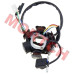 GY6 125cc 150cc 6 Pole Stator - Model MIGY125-3040A Premium 6-coil magneto stator for 125cc-150cc GY6 gas scooters. 88mm diameter, 29mm center hole, 41mm mounting bolts. Male plug with 5 wires. High-quality replacement stator for reliable ignition performance.
