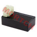 Premium GY6 25Km Limited CDI module with 6-pin connector for 50cc-150cc 4-stroke engines. Compatible with GY6/QMB139, Honda-style engines for scooters, ATVs, dirt bikes, go karts. Dimensions: 7.5x4x2.5cm. QTY: 100PCs/CTN.