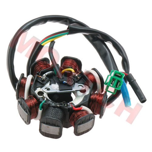 GY6 50cc 8 Pole Stator 5 Wires - Model MIGY50-4039B
