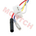 High-performance 8 pole stator magneto for GY6 4-stroke 50cc, 125cc, 150cc engines. Features 4 wires (Yellow, White, Red, Blue), 88mm diameter, compatible with 8 pole flywheel rotor. Works with 139QMB and 2-stroke GY6 engines.