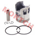 High-quality JOG 50cc piston assembly (Ф40mm) with 10mm gudgeon pin and clips. Complete replacement kit includes compression rings and oil control rings. Perfect aftermarket piston for scooter engine rebuild and repair.