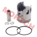 JOG 50cc Piston Assembly (MIJOG50-4005-12) with 12mm pin. Complete kit includes Ф40mm piston, compression rings, oil control rings, gudgeon pin and clips. High-quality replacement piston for JOG 50cc 2-stroke scooters.
