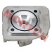 JOG 70cc cylinder cover, 1E40QMB cylinder, 70cc sport cylinder, scooter performance upgrade, 50cc to 70cc upgrade, 2-stroke cylinder cover, JOG parts, scooter tuning, 50mm cylinder cover, sport cylinder kit