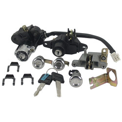 Lock Sets for Jonway Star 250 - Model LKJS-250 Lock Sets for Jonway Star 250 - Model LKJS-250