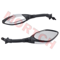 Motorcycle Rear View Mirror - Model MIRVM-DOUCHROME
