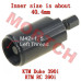Magneto Rotor Remover M42 x P1.5 Left Thread - Model MITLKTM390-5038 KTM Duke 390/RC 390 Magneto Rotor Puller M42x1.5 Left Thread - Flywheel Removal Tool