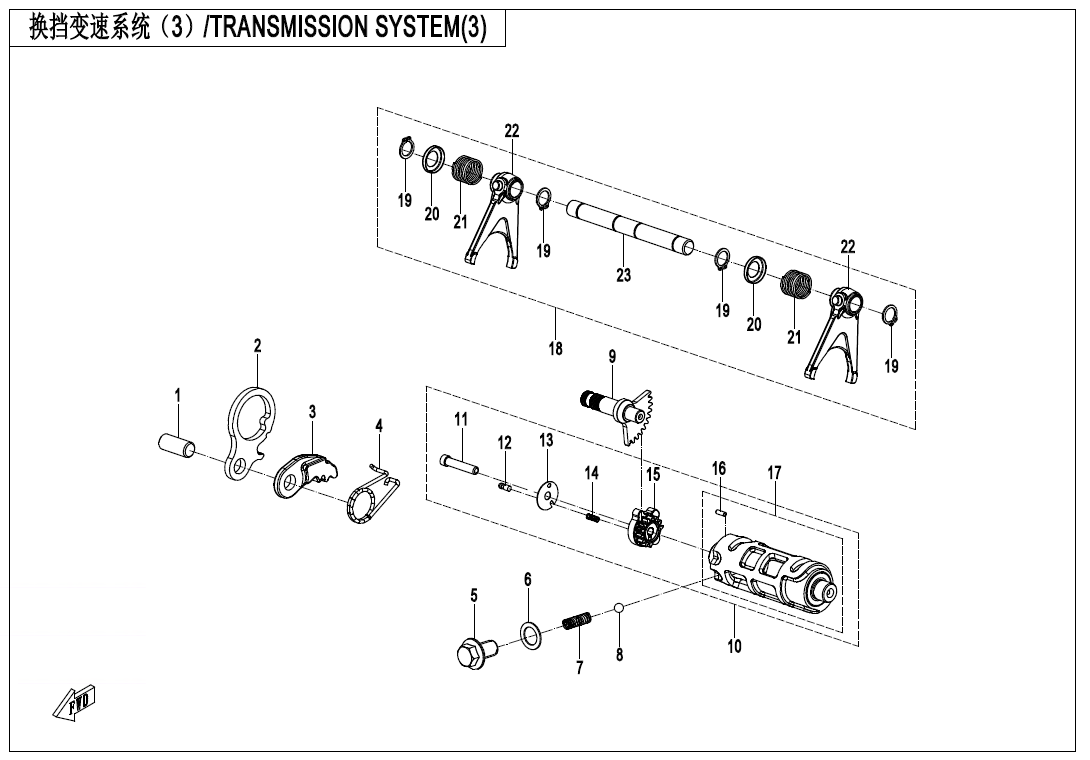 TRANSMISSION SYSTEM(3) C4-E06-3