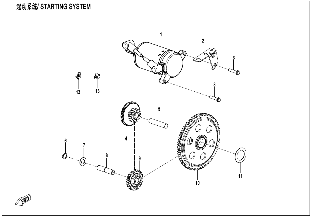 STARTING SYSTEM C4-E09