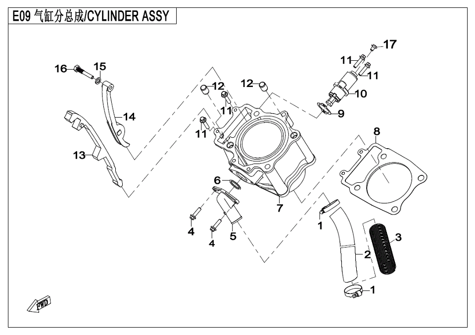 CYLINDER BODY CYLINDER BODY 196S-B-E10